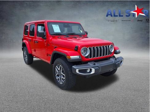 Used 2025 Jeep Wrangler Unlimited Sahara AWD/4WD image 1
