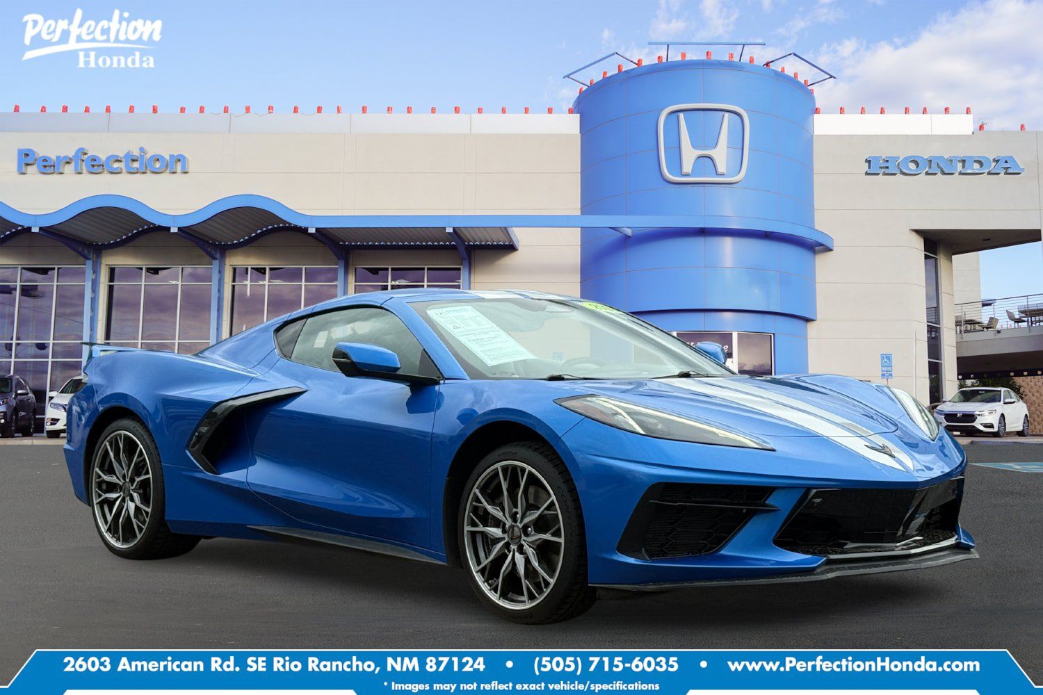 Used 2024 Chevrolet Corvette Stingray Preferred Cpe w/ Z51 Performance Package RWD image 1