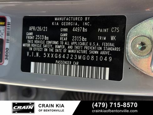 Used 2021 Kia K5 GT-Line AWD/4WD image 30