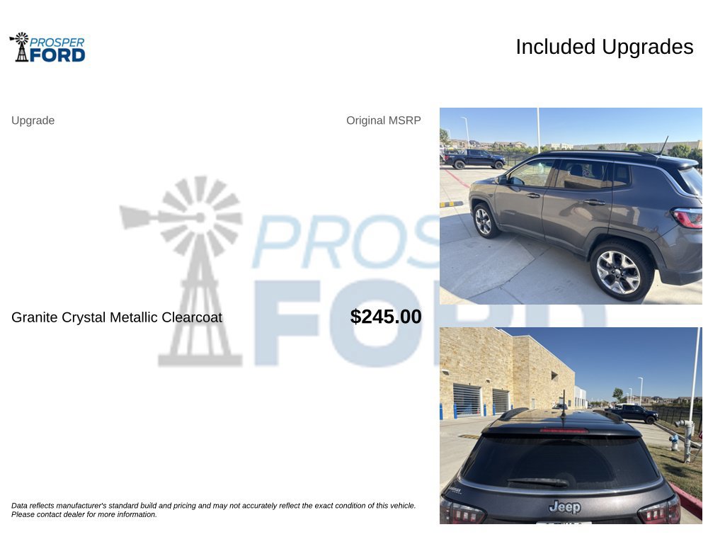 Used 2021 Jeep Compass Limited AWD/4WD image 3