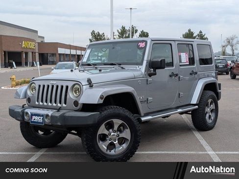 Used 2016 Jeep Wrangler Unlimited Sahara w/ Mopar Chrome Edition Group image 1