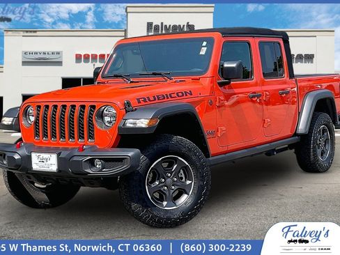 Certified 2023 Jeep Gladiator Rubicon w/ Cold Weather Group AWD/4WD image 1