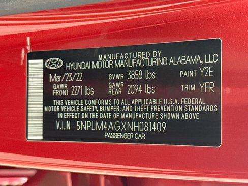 Used 2022 Hyundai Elantra SEL FWD image 40
