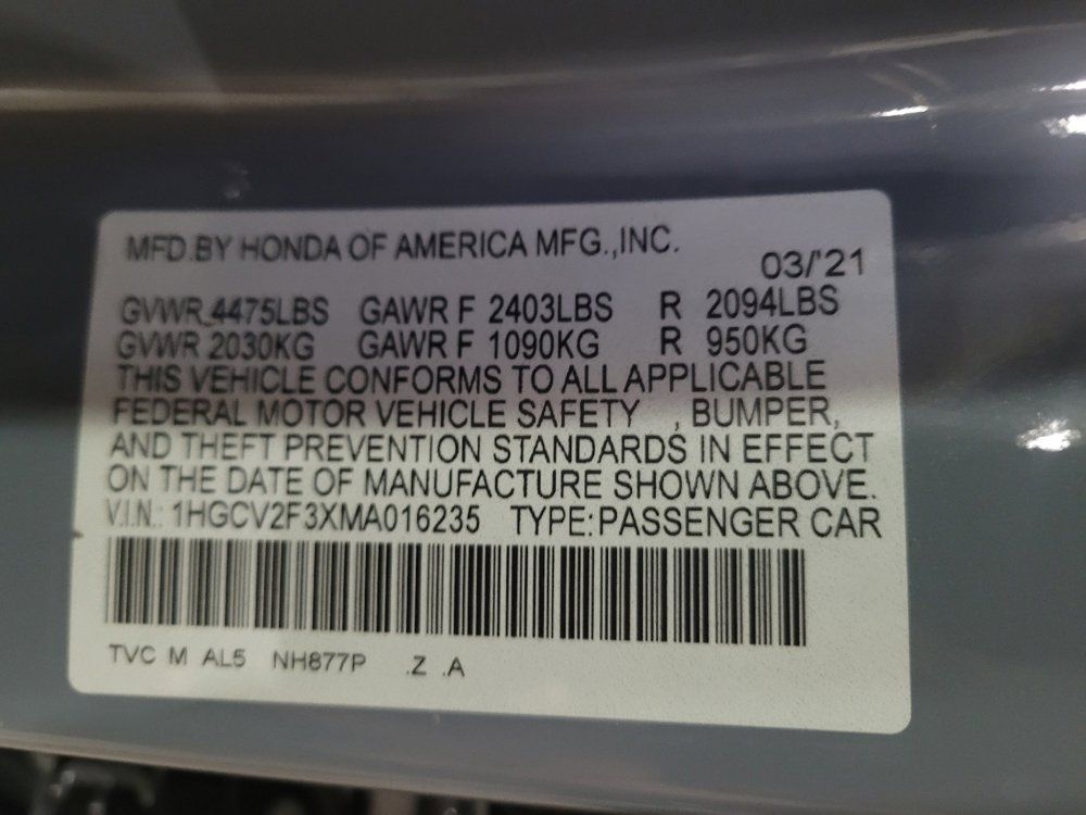 Used 2021 Honda Accord Sport image 33