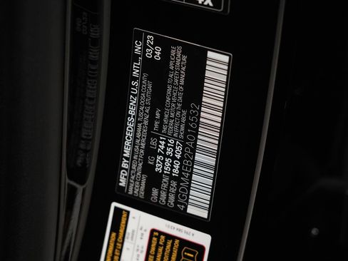 Certified 2023 Mercedes-Benz EQS 580 4MATIC SUV image 34