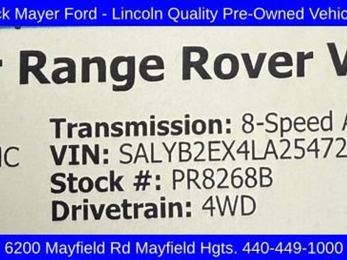 Used 2020 Land Rover Range Rover Velar S image 33