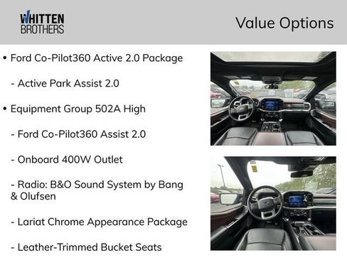 Used 2021 Ford F150 Lariat w/ Equipment Group 502A High AWD/4WD image 13
