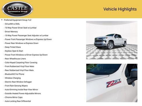 Used 2024 Chevrolet Silverado 1500 LTZ w/ Technology Package AWD/4WD image 4