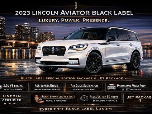 Used 2023 Lincoln Aviator Black Label image 3