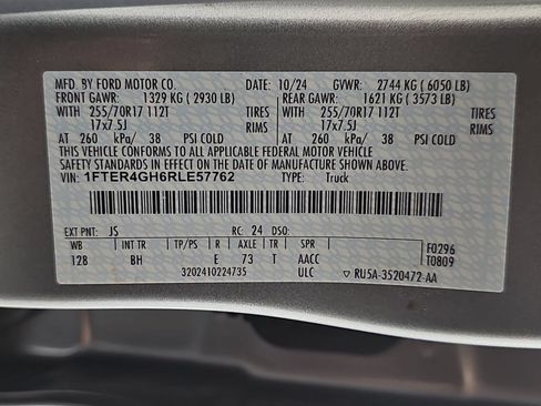Used 2024 Ford Ranger XLT w/ Equipment Group 301A High RWD image 31