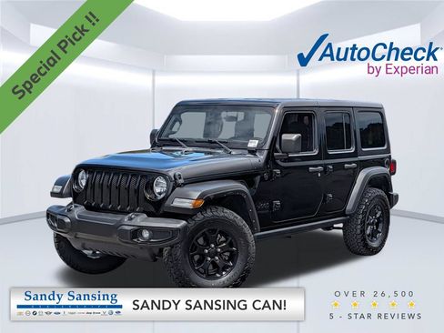 Used 2022 Jeep Wrangler Unlimited Sport AWD/4WD image 1