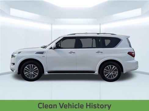 Used 2022 Nissan Armada SL w/ Captain's Chairs Package RWD image 2