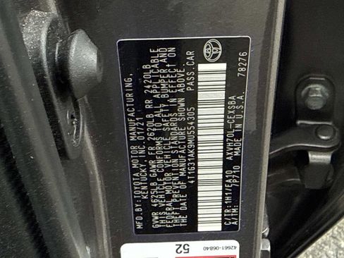 Used 2021 Toyota Camry SE FWD image 26