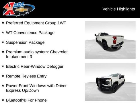 Used 2025 Chevrolet Silverado 2500 W/T w/ WT Convenience Package image 2