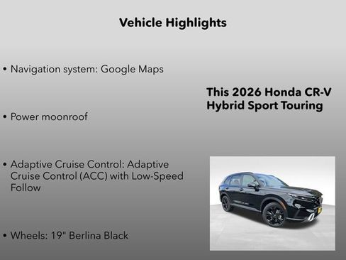 New 2026 Honda CR-V Sport Touring image 5