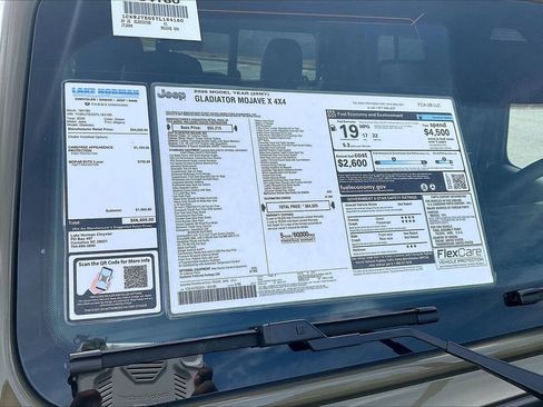 New 2026 Jeep Gladiator Mojave AWD/4WD image 38