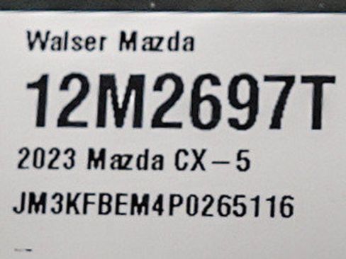 Used 2023 MAZDA CX-5 AWD 2.5 S w/ Premium Plus Pkg image 31