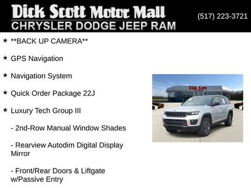 Used 2022 Jeep Grand Cherokee Trailhawk w/ Luxury Tech Group III image 17
