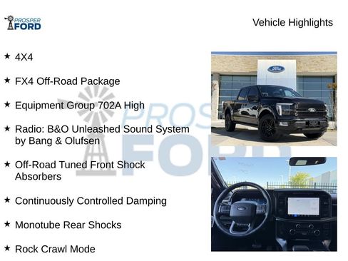 Used 2024 Ford F150 Platinum w/ Equipment Group 702A High image 5