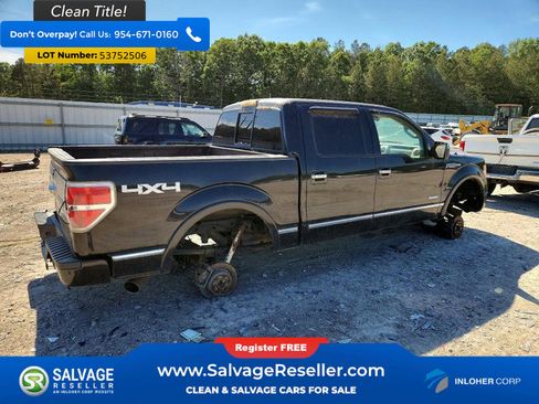 Used 2012 Ford F150 Platinum AWD/4WD image 4