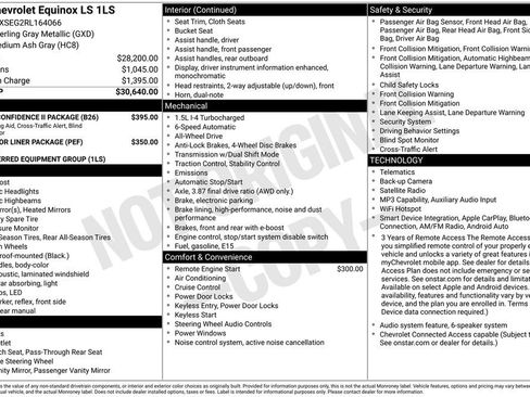 Used 2024 Chevrolet Equinox LS w/ Driver Confidence II Package AWD/4WD image 5