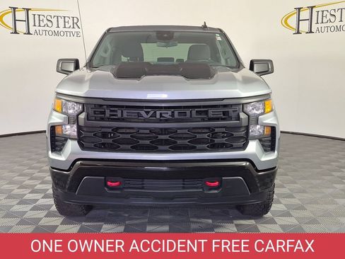 Certified 2024 Chevrolet Silverado 1500 Custom Trail Boss w/ LPO, Dark Essentials Package AWD/4WD image 3