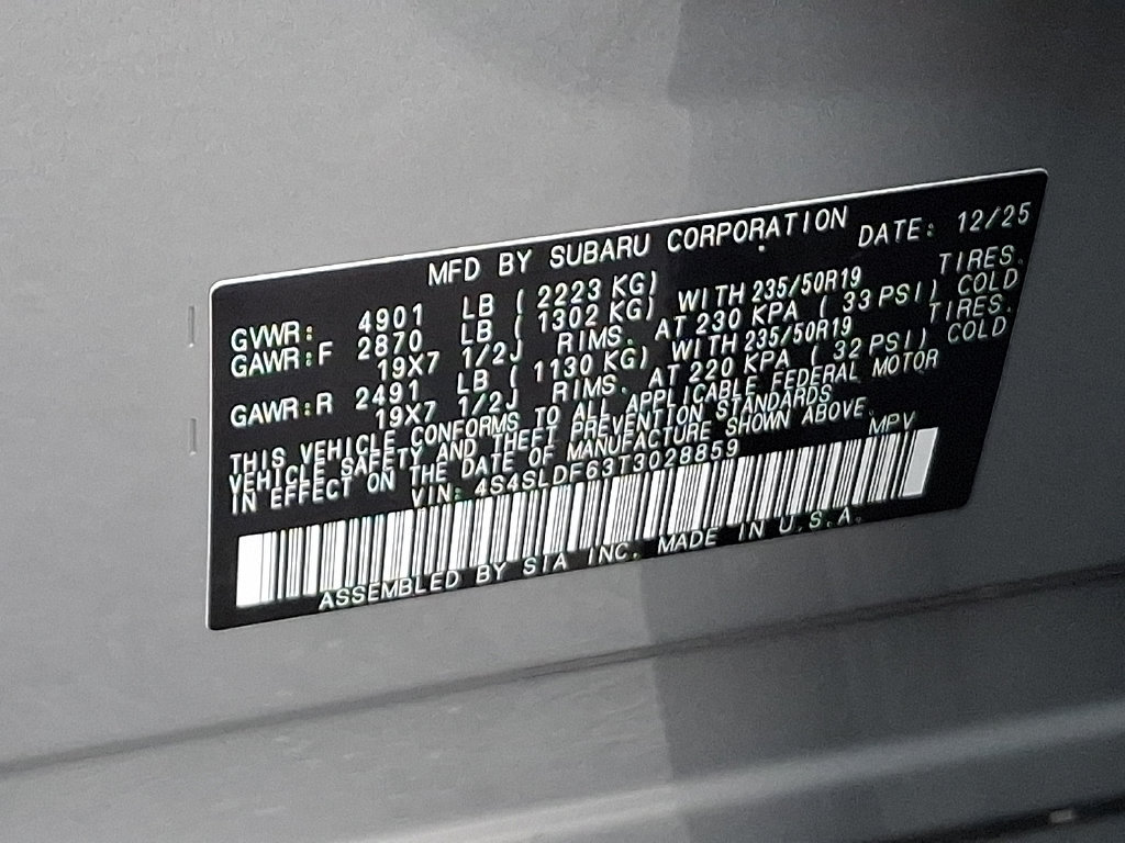 Certified 2026 Subaru Forester Sport AWD/4WD image 26