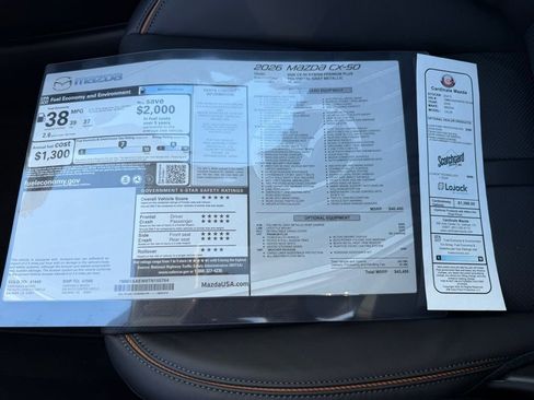 New 2026 MAZDA CX-50 2.5 Hybrid w/ Weather Package image 35