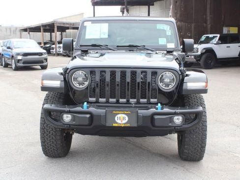 Used 2023 Jeep Wrangler Unlimited Rubicon 4xe w/ Steel Bumper Group AWD/4WD image 2
