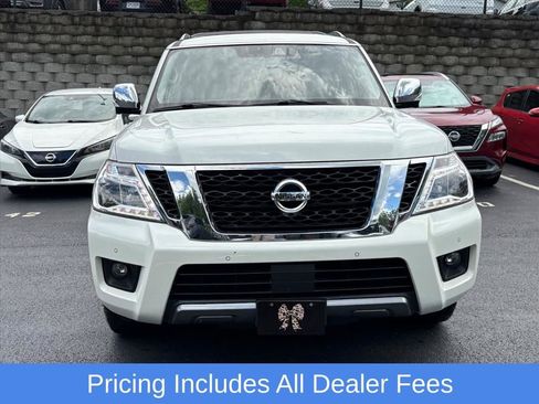 Used 2019 Nissan Armada Platinum w/ Captain's Chairs Package AWD/4WD image 3