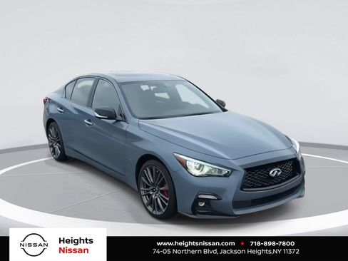 Used 2022 INFINITI Q50 Red Sport 400 image 1