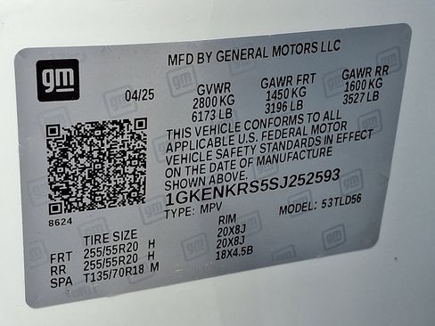 New 2025 GMC Acadia Elevation w/ Elevation Premium Package image 11