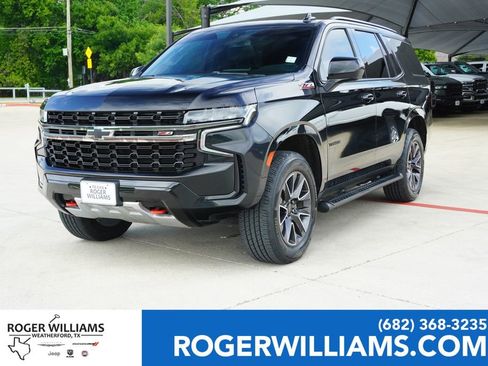 Used 2021 Chevrolet Tahoe Z71 w/ Rear Media and Nav Package AWD/4WD image 1
