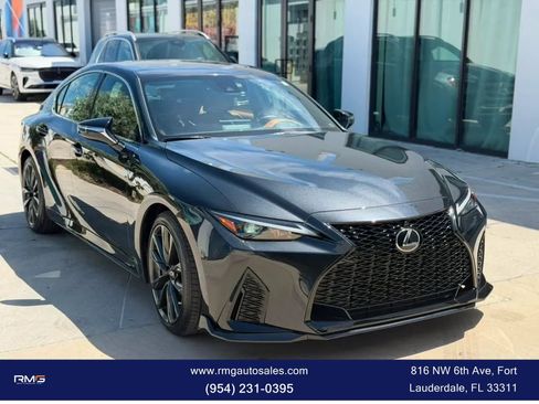 Used 2025 Lexus IS 350 F Sport w/ Accessory Package RWD image 1