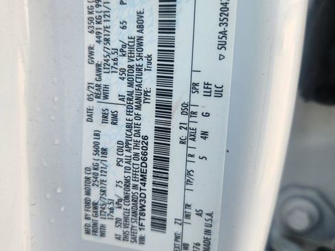 Used 2021 Ford F350 XL w/ STX Appearance Package image 14