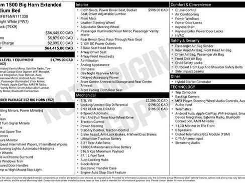 Used 2022 RAM 1500 Big Horn AWD/4WD image 31