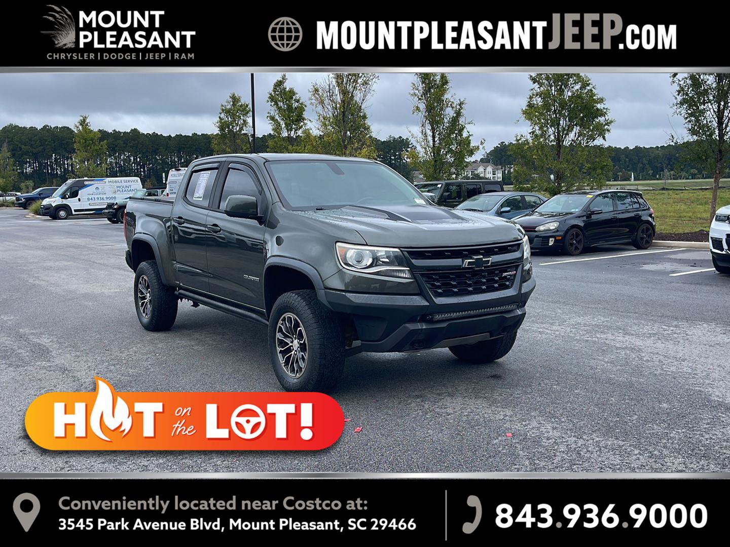 Used 2017 Chevrolet Colorado ZR2 w/ LPO, Premium Interior Package AWD/4WD image 1