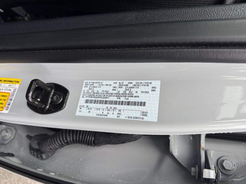 Used 2023 Ford F150 Platinum w/ Equipment Group 701A High AWD/4WD image 31