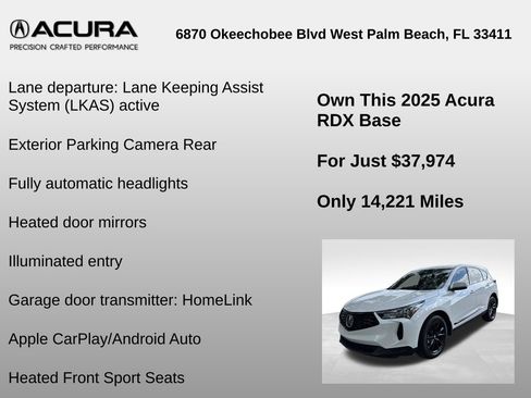 Used 2025 Acura RDX SH-AWD image 12
