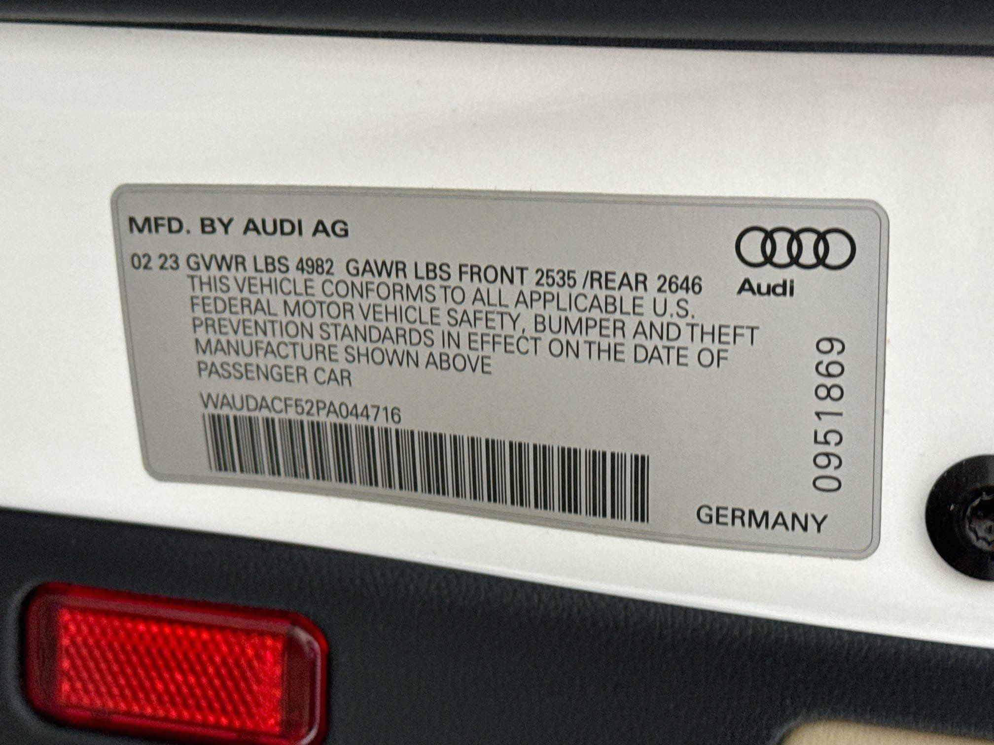 Used 2023 Audi A5 2.0T Premium w/ Convenience Package AWD/4WD image 30