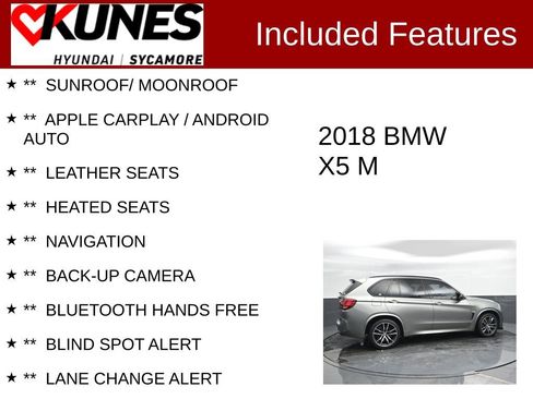 Used 2018 BMW X5 M image 2