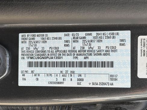 Used 2023 Ford Escape Active image 21