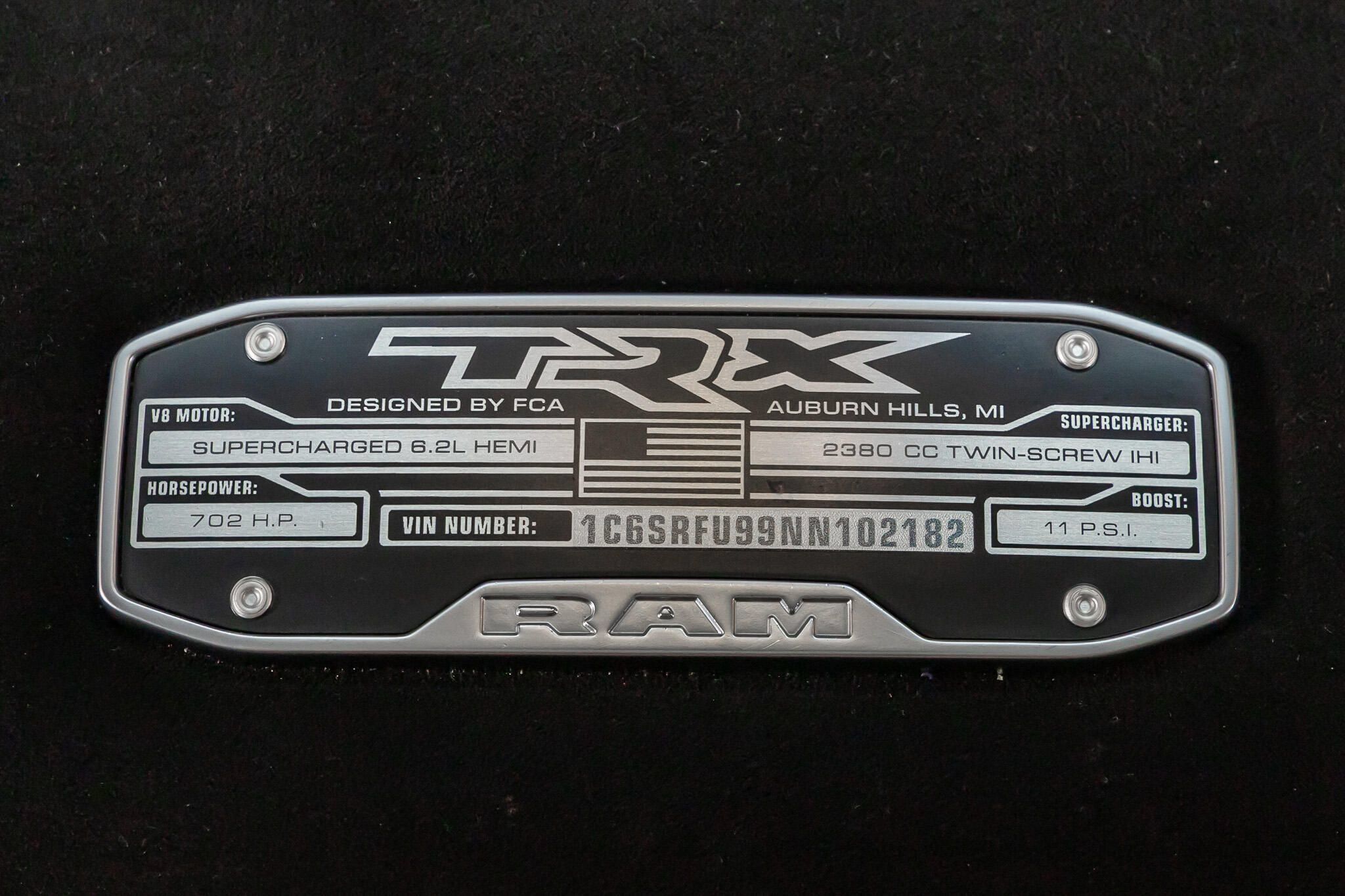 Used 2022 RAM 1500 TRX w/ TRX Level 2 Equipment Group AWD/4WD image 29