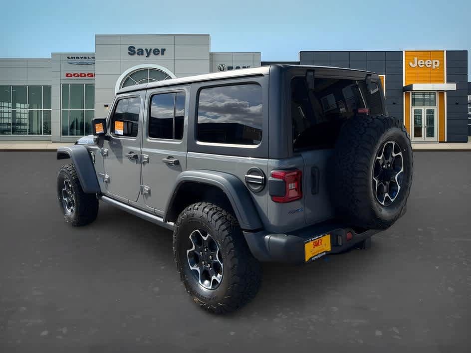 Used 2022 Jeep Wrangler Unlimited Rubicon 4xe w/ Steel Bumper Group AWD/4WD image 5