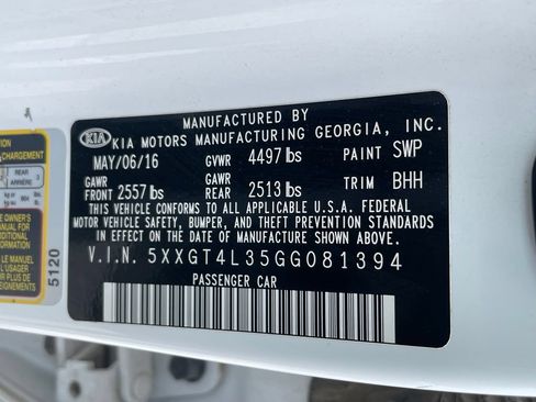Used 2016 Kia Optima LX w/ LX Convenience Package FWD image 10