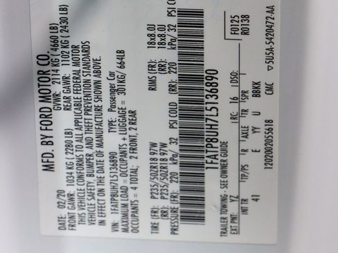 Used 2020 Ford Mustang Premium image 29