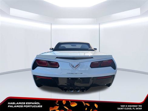 Certified 2015 Chevrolet Corvette Stingray Convertible w/ 2LT Preferred Equipment Group RWD image 4