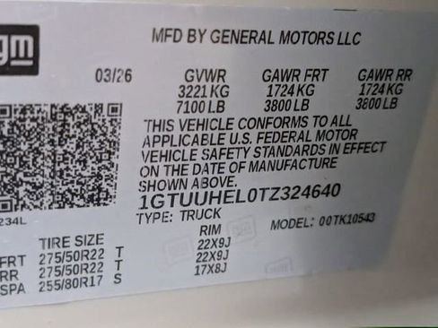 New 2026 GMC Sierra 1500 Denali Ultimate AWD/4WD image 21