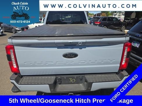 Used 2025 Ford F350 Lariat w/ Black Appearance Package AWD/4WD image 7