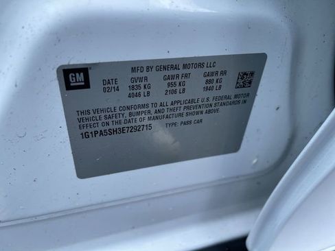 Used 2014 Chevrolet Cruze LS image 29